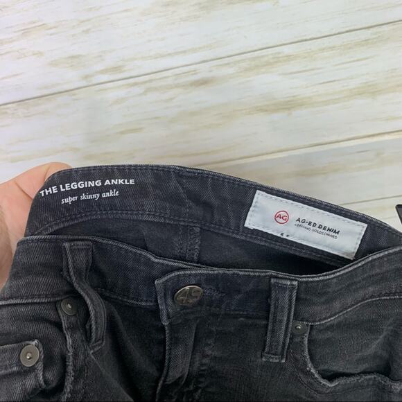 Adriano Goldschmied The Legging Super Skinny Distressed Jeans - Picture 7 of 8